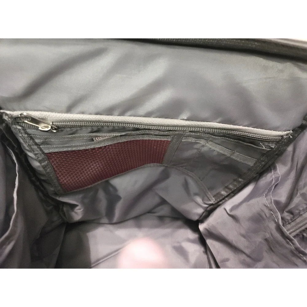 Diaper Bag Backpack Cat Print Blue Grey‎ White USB Charging Port Laprop Travel